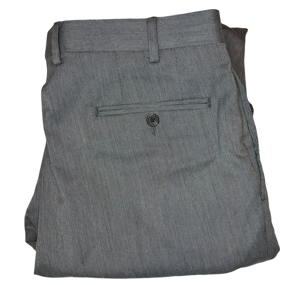 Lauren Ralph Lauren Men's Charcoal Microdot Dress Pants Size‎ 36W x 34L